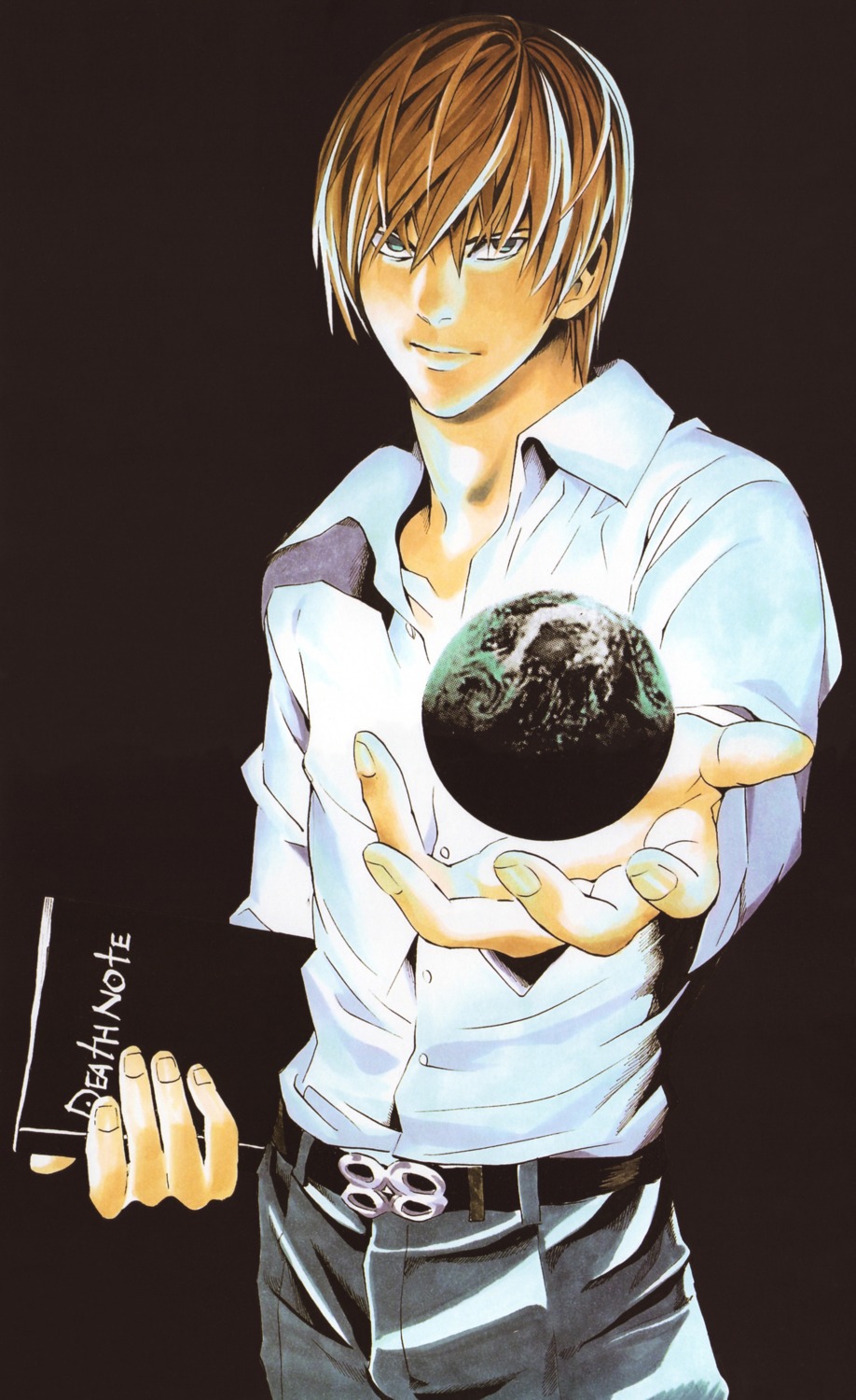  obata  takeshi  death  note  yagami light male 25390 yande re